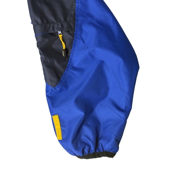 Vintage Starter Windbreaker Jacket Blue Gold Size XL Great Condition 90s Retro - Picture 3 of 7